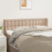 Tăblie pat cu aripioare cappuccino 147x16x78/88cm piele eco - WALTI WALTI