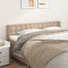 Tăblie pat cu aripioare cappuccino 163x16x78/88 cm piele eco - WALTI WALTI