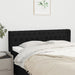 Tăblie de pat cu aripioare negru 163x16x78/88 cm textil - WALTI WALTI