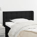 Tăblie de pat cu aripioare negru 83x16x78/88 cm textil - WALTI WALTI