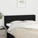 Tăblie de pat cu aripioare negru 147x16x78/88 cm textil - WALTI WALTI