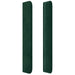 Tăblie pat cu aripioare verde închis 83x16x118/128 cm catifea - WALTI WALTI