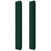 Tăblie pat cu aripioare verde închis 147x16x118/128 cm catifea - WALTI WALTI