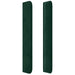 Tăblie pat cu aripioare verde închis 183x16x118/128 cm catifea - WALTI WALTI