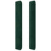 Tăblie pat cu aripioare verde închis 203x16x118/128 cm catifea - WALTI WALTI