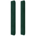 Tăblie pat cu aripioare verde închis 203x16x118/128 cm catifea - WALTI WALTI