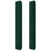 Tăblie pat cu aripioare verde închis 183x16x118/128 cm catifea - WALTI WALTI