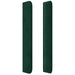 Tăblie pat cu aripioare verde închis 147x16x118/128 cm catifea - WALTI WALTI