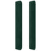 Tăblie pat cu aripioare verde închis 183x16x118/128 cm catifea - WALTI WALTI