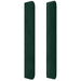 Tăblie pat cu aripioare verde închis 203x16x118/128 cm catifea - WALTI WALTI