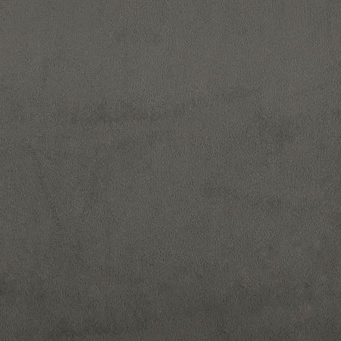 Tăblie de pat cu aripioare gri închis 147x16x118/128 cm catifea - WALTI WALTI