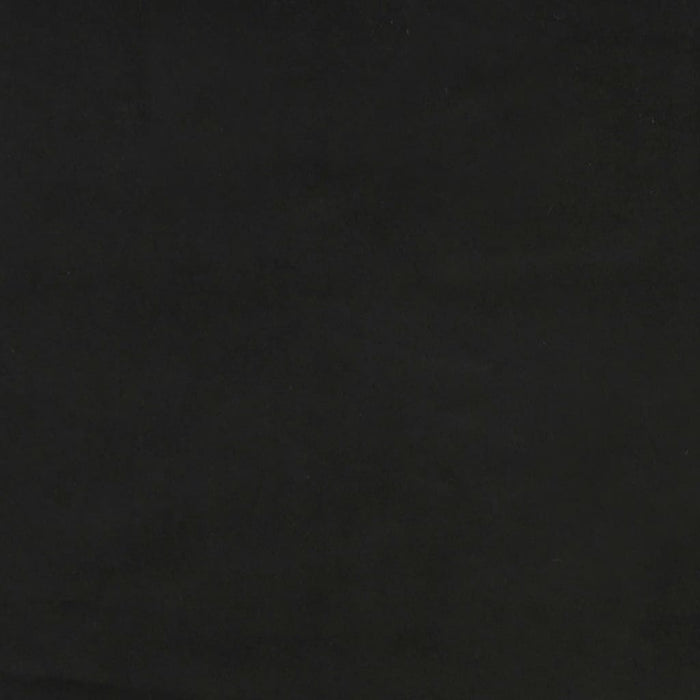 Tăblie de pat cu aripioare, negru, 203x16x118/128 cm, catifea - WALTI WALTI