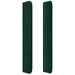 Tăblie pat cu aripioare verde închis 147x16x118/128 cm catifea - WALTI WALTI