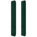 Tăblie pat cu aripioare verde închis 203x16x118/128 cm catifea - WALTI WALTI