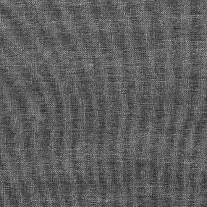 Tăblie de pat cu aripioare gri închis 147x16x118/128 cm textil - WALTI WALTI