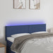 Tăblie de pat cu LED, crem, 144x5x78/88 cm, textil - WALTI WALTI