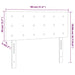 Tăblie de pat cu LED, cappuccino, 80x5x78/88cm, piele ecologică - WALTI WALTI