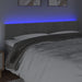 Tăblie de pat cu LED, gri deschis, 180x5x78/88 cm, catifea - WALTI WALTI