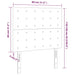 Tăblie de pat cu LED, crem, 80x5x118/128 cm, piele ecologică - WALTI WALTI