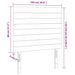 Tăblie de pat cu LED, crem, 100x5x118/128 cm, textil - WALTI WALTI