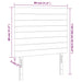 Tăblie de pat cu LED, gri deschis, 80x5x118/128 cm, catifea - WALTI WALTI