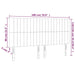 Tăblie de pat cu LED, gri taupe, 180x5x118/128 cm, textil - WALTI WALTI