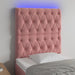 Tăblie de pat cu LED, roz, 80x7x118/128 cm, catifea - WALTI WALTI