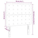 Tăblie de pat cu LED, gri deschis, 90x5x118/128 cm, textil - WALTI WALTI