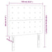 Tăblie de pat cu LED, crem, 100x5x118/128 cm, textil - WALTI WALTI