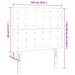 Tăblie de pat cu LED, gri deschis, 100x5x118/128 cm, catifea - WALTI WALTI