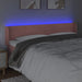 Tăblie de pat cu LED, roz, 203x16x78/88 cm, catifea - WALTI WALTI