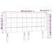Tăblie de pat cu LED, gri deschis, 163x16x118/128 cm, textil - WALTI WALTI