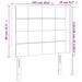 Tăblie de pat cu LED, roz, 103x16x118/128 cm, catifea - WALTI WALTI