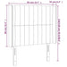 Tăblie de pat cu LED, gri deschis, 83x16x118/128 cm, catifea - WALTI WALTI