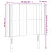 Tăblie de pat cu LED, roz, 93x16x118/128 cm, catifea - WALTI WALTI