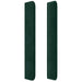 Tăblie de pat cu LED, verde închis, 103x16x118/128 cm, catifea - WALTI WALTI