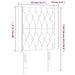 Tăblie de pat cu LED, crem, 83x16x118/128 cm, textil - WALTI WALTI