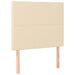 Pat box spring cu saltea, crem, 120x200 cm, textil - WALTI WALTI