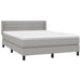 Pat continental, gri deschis, 140x200 cm, material textil - WALTI WALTI