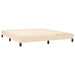 Pat continental cu saltea, crem, 180x200 cm, textil - WALTI WALTI