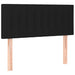 Pat box spring cu saltea, negru, 80x200 cm, textil - WALTI WALTI