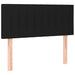 Pat box spring cu saltea, negru, 100x200 cm, textil - WALTI WALTI