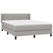 Pat continental, gri deschis, 140x200 cm, material textil - WALTI WALTI
