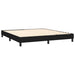 Pat box spring cu saltea, negru, 180x200 cm, catifea - WALTI WALTI