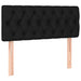 Pat box spring cu saltea, negru, 90x200 cm, textil - WALTI WALTI