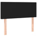 Pat box spring cu saltea, negru, 100x200 cm, textil - WALTI WALTI
