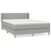 Pat continental, gri deschis, 140x200 cm, material textil - WALTI WALTI