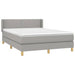 Pat continental, gri deschis, 140x200 cm, material textil - WALTI WALTI