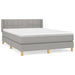 Pat continental, gri deschis, 140x200 cm, material textil - WALTI WALTI