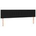Pat box spring cu saltea, negru, 160x200 cm, textil - WALTI WALTI